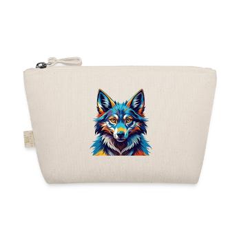 Saarloos chien-loup race coloré dessin animé kawaii - Trousse biologique - nature - Devant