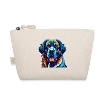 Spanish Mastiff Dog Breed Colorful Cartoon Kawaii - Organic Pouch - nature - Front
