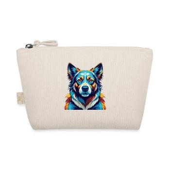 South Russian Ovcharka Dog Breed Cartoon Kawaii - Organic Pouch - nature - Front