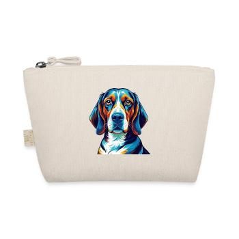 Treeing Walker Coonhound Dog Breed Cartoon Kawaii - Organic Pouch - nature - Front