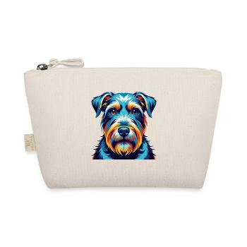 Sealyham Terrier Dog Breed Colorful Cartoon Kawaii - Organic Pouch - nature - Front