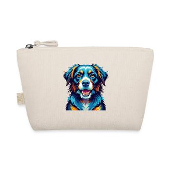 Saarlooswolfhond Dog Breed Colorful Cartoon Kawaii - Organic Pouch - nature - Front