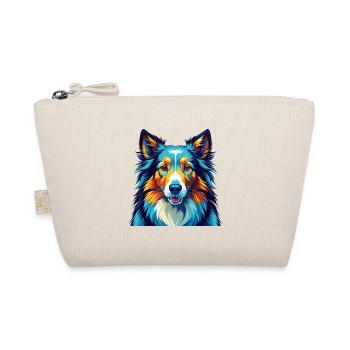 Chien de berger Shetland race Coloré Dessin animé Kawaii - Trousse biologique - nature - Devant