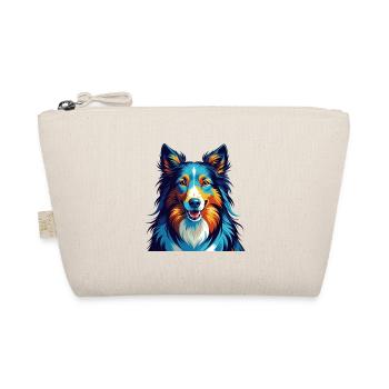 Scotch Collie Chien Race Coloré Dessin animé Kawaii - Trousse biologique - nature - Devant