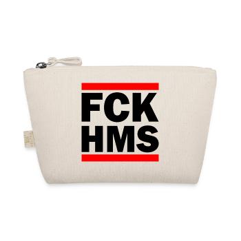 Fck hms - Bio-Täschchen - Natur - Vorne