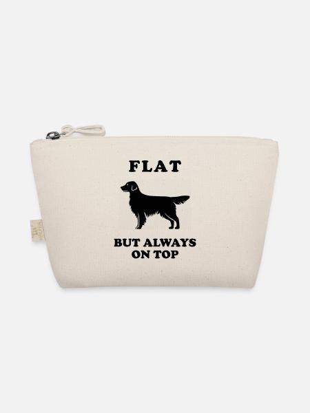 My beautiful Flat Coated Retriever - Bio-Täschchen - Natur