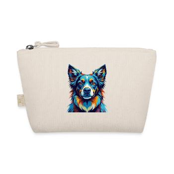 Sapsali Dog Breed Colorful Cartoon Kawaii - Organic Pouch - nature - Front