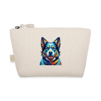 Slovensky Kopov Dog Breed Colorful Cartoon Kawaii - Organic Pouch - nature - Front