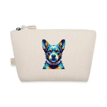 Chien de garde portugais race coloré dessin animé Kawaii - Trousse biologique - nature - Devant