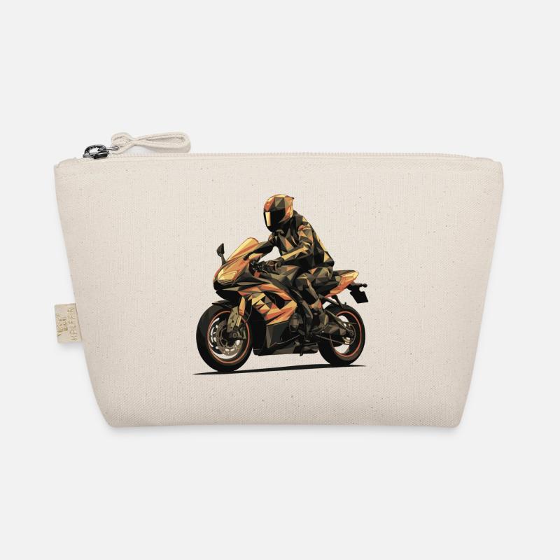 Der Biker Bio-Täschchen
