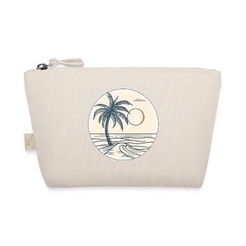 Palm Beach Sunset - Organic Pouch - nature - Front