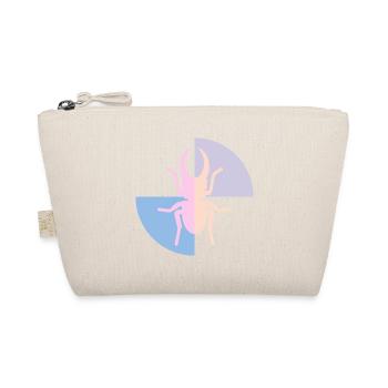 Duo Coccinelle Jaune Pastel Rose - Trousse biologique - nature - Devant