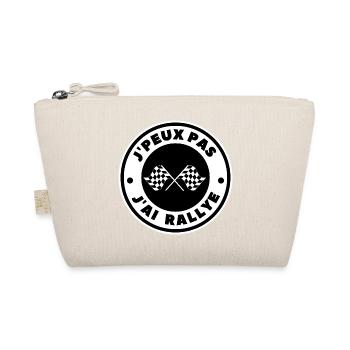 Je peux pas j'ai rallye - Trousse biologique - nature - Devant