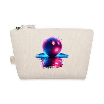 Bowling Retrowave - Bio-Täschchen - Natur - Vorne