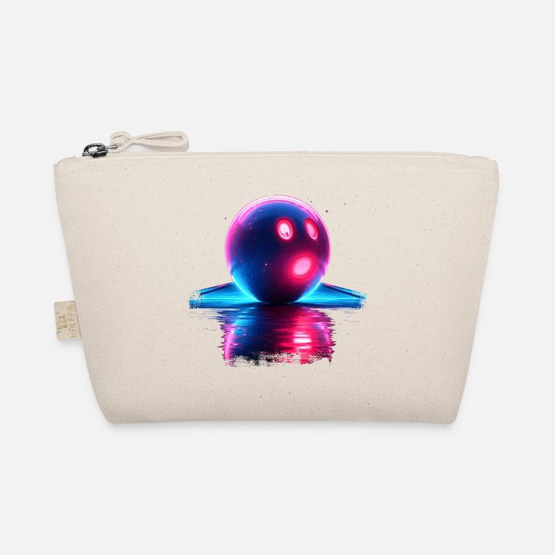 Bowling Retrowave Bio-Täschchen