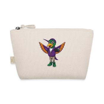 colibri drôle Kawaii dessin animé Personnage Clipart - Trousse biologique - nature - Devant