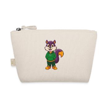 Eichhörnchen Lustige Kawaii Cartoon Figur Clipart - Bio-Täschchen - Natur - Vorne