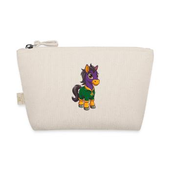 Pony Funny Kawaii Cartoon Character Clipart - Organic Pouch - nature - Front