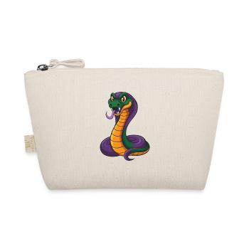 Cobra Lustige Kawaii Cartoon Figur Clipart - Bio-Täschchen - Natur - Vorne