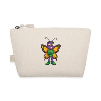 papillon drôle kawaii personnage de dessin animé clipart - Trousse biologique - nature - Devant