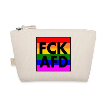 Fck afd - Organic Pouch - nature - Front