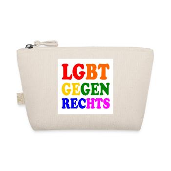 Lgbt against the right - Organic Pouch - nature - Front