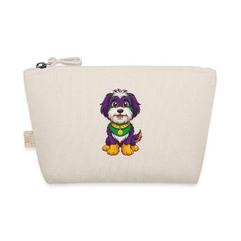 Havaneser Hund Lustige Kawaii Zeichentrickfigur - Bio-Täschchen - Natur - Vorne