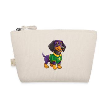 Teckel chien drôle Kawaii personnage de dessin animé - Trousse biologique - nature - Devant