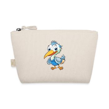 Héron mignon personnage de dessin animé Kawaii Clipart - Trousse biologique - nature - Devant