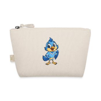 Geai oiseau mignon personnage de dessin animé Kawaii Clipart - Trousse biologique - nature - Devant
