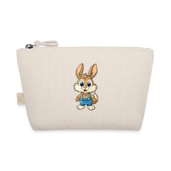 Hare Cute Cartoon Character Kawaii Clipart - Organic Pouch - nature - Front