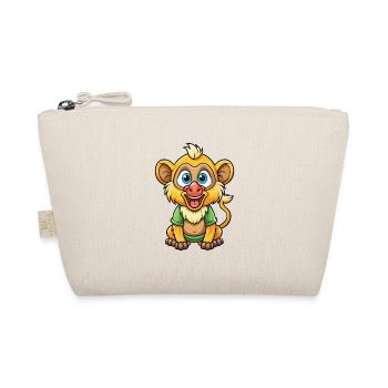 Babouin Mignon Personnage De Dessin Animé Kawaii Clipart - Trousse biologique - nature - Devant