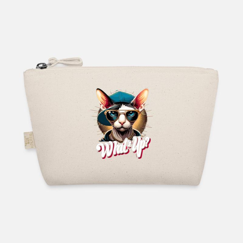 Cornish Rex Was geht ab Katze Geschenk Bio-Täschchen