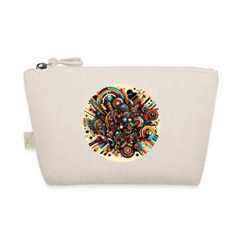 Afro Style Chromatic Harmony - Organic Pouch - nature - Front