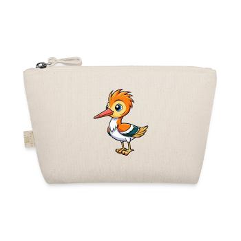 Avocet Cute Cartoon Character Kawaii Clipart - Organic Pouch - nature - Front