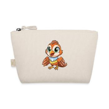 Moineau Mignon Personnage De Dessin Animé Kawaii Clipart - Trousse biologique - nature - Devant