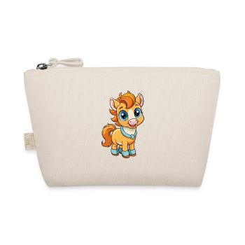 Pony Niedliche Zeichentrickfigur Kawaii Clipart - Bio-Täschchen - Natur - Vorne