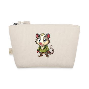 Opossum Mignon Personnage De Dessin Animé Kawaii Clipart - Trousse biologique - nature - Devant