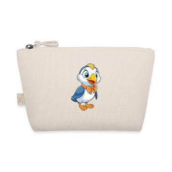 Macareux mignon personnage de dessin animé Kawaii Clipart - Trousse biologique - nature - Devant