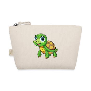 tortue mignon personnage de dessin animé Kawaii Clipart - Trousse biologique - nature - Devant