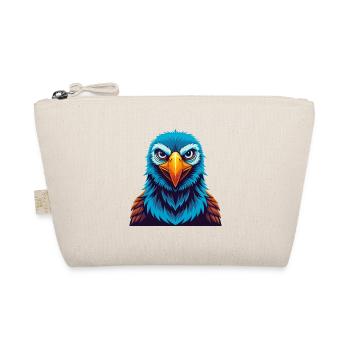 Albatross Colorful Kawaii Cartoon Character Pet - Organic Pouch - nature - Front