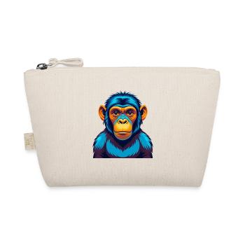 Bonobo Colorful Kawaii Cartoon Character Clipart - Organic Pouch - nature - Front