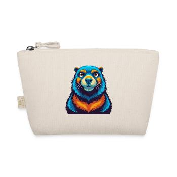 Castor coloré Kawaii Dessin animé Personnage Clipart - Trousse biologique - nature - Devant