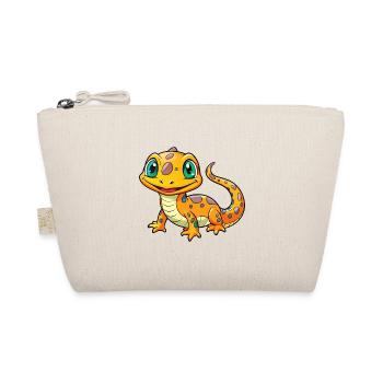 Salamandre Mignon Dessin Animé Personnage Kawaii Clipart - Trousse biologique - nature - Devant