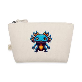 axolotl coloré Kawaii Dessin animé Personnage Clipart - Trousse biologique - nature - Devant