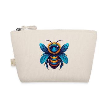 abeille coloré kawaii dessin animé personnage clipart - Trousse biologique - nature - Devant