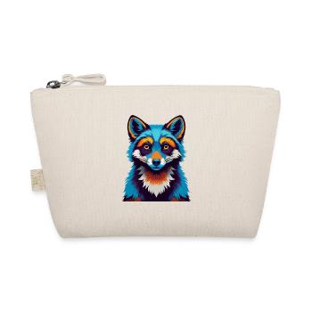 Renard arctique coloré Kawaii dessin animé personnage animal de compagnie - Trousse biologique - nature - Devant