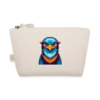 Cuckoo Colorful Kawaii Cartoon Character Clipart - Organic Pouch - nature - Front