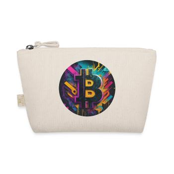 Bitcoin explosion of colors - Organic Pouch - nature - Front