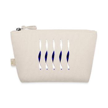 Silhouettes de Flammes Bleues - Trousse biologique - nature - Devant